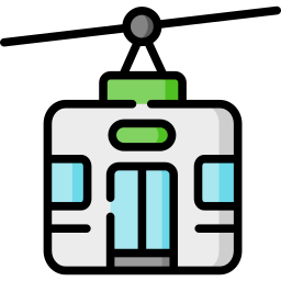 Cable car icon