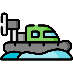 Amphibious vehicle icon