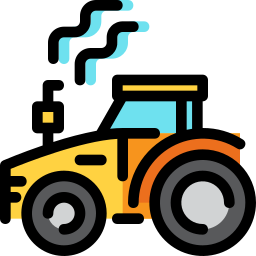 tracteur Icône