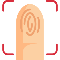 berührungsidentifikation icon