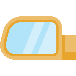 Rear-view mirror icon