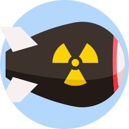 bomba atômica Ícone