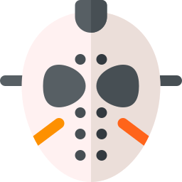 Máscara de hóquei Ícone