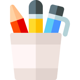 Pencil case icon