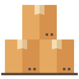 Cajas icono