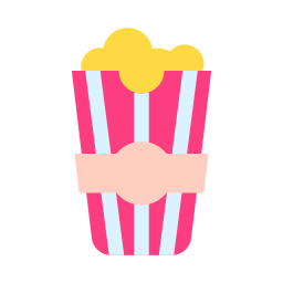 popcorn icoon
