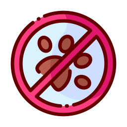 No pets icon