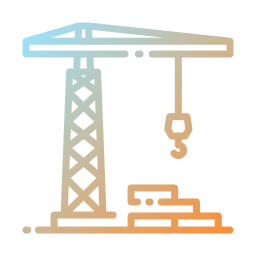 Tower crane icon