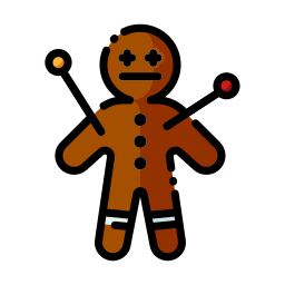 Voodoo doll icon