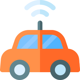 Electric car icon