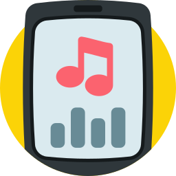 Aplicación de música icono
