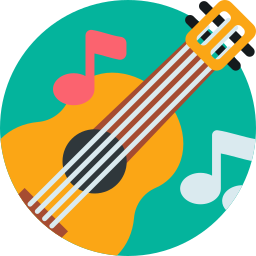 Spanish guitar icon