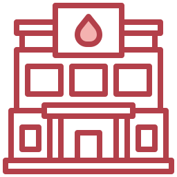 Banco de sangre icono