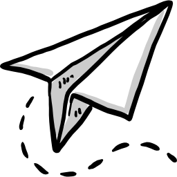 Paper plane icon