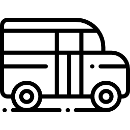 autobús escolar icono