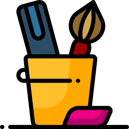 Pencil case icon