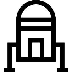 Space capsule icon