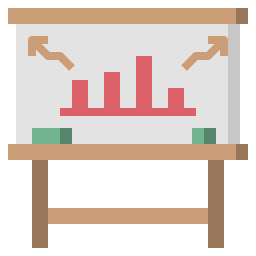 희고 매끄러운 칠판 icon