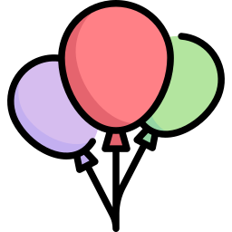 lucht ballonnen icoon