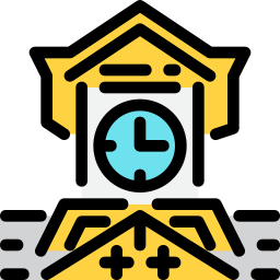 Clock tower icon