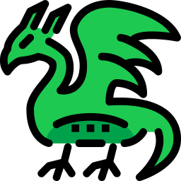 Dragón icono