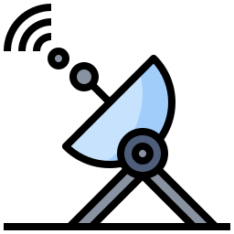 Satellite dish icon