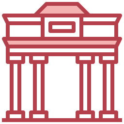 Brandenburg gate icon