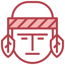 Nativo americano icono