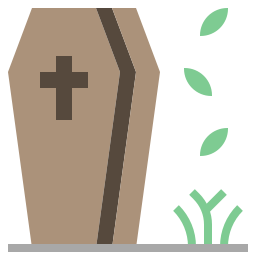 cercueil Icône