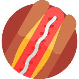 hotdog icoon