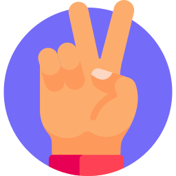 Peace symbol icon