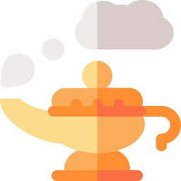 Magic lamp icon