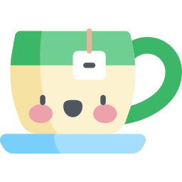 Taza de té icono