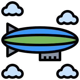 Dirigible icono