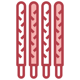 Chocolate sticks icon