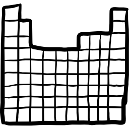 tabela periódica Ícone