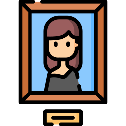 mona lisa icon