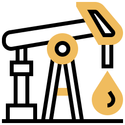 Plataforma petrolífera icono