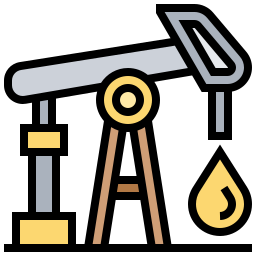 Plataforma petrolífera icono