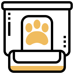 Кормушка для домашних животных иконка