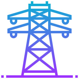 torre dell'elettricità icona