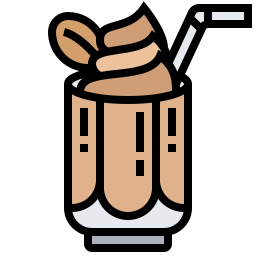 Iced coffee icon