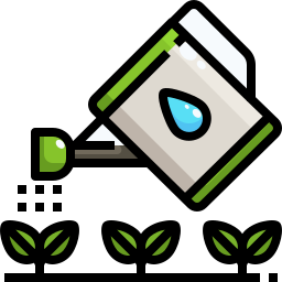 Watering plants icon