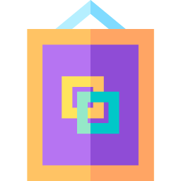Framed icon