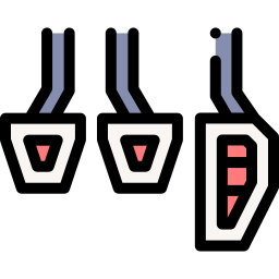 Car pedals icon