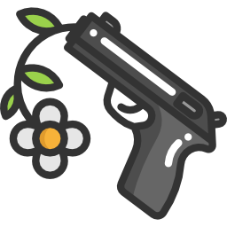 pistola icono