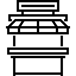 Продовольственный киоск иконка