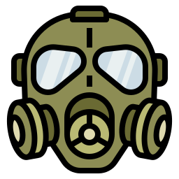 Gas mask icon