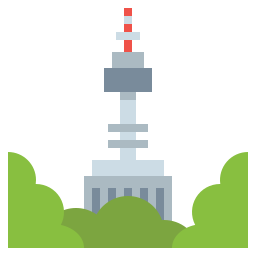 Сеульская башня иконка