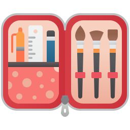 Pencil case icon